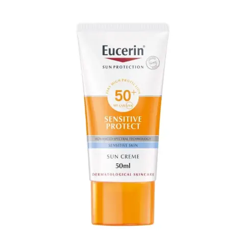 Eucerin Sun Cream 50+ Sensitive Protect Sunscreen Cream 50Ml thumbnail 1