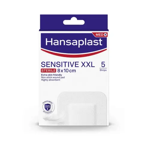 Hansaplast Sensitive Xxl Strips 5S thumbnail 1