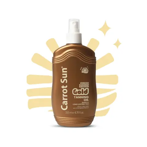 Carrot Sun Gold Tan Oil Spray 200Ml thumbnail 1
