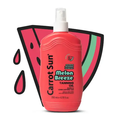 Carrot Sun Watermelon Tan Oil Spray 200Ml thumbnail 1