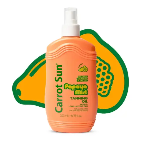 Carrot Sun Papaya Tan Spray 200Ml thumbnail 1