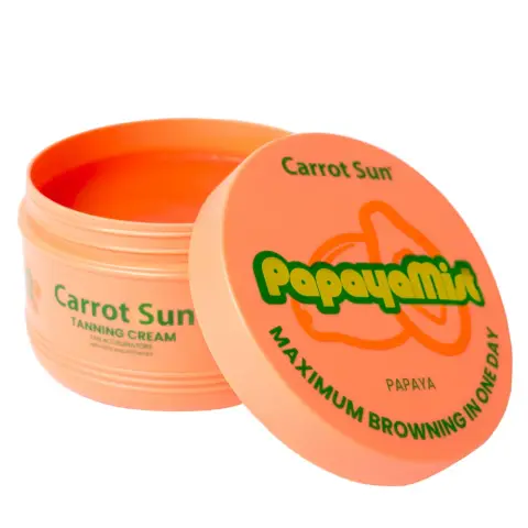 Carrot Sun Papaya Tan Cream 350Ml thumbnail 3