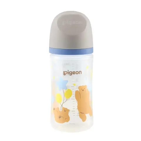 Pigeon Softouch wn PP Decorated Nursing Bottle 240mL 3M+ thumbnail 1
