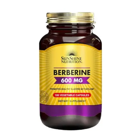 Sunshine Nutrition Berberine 600Mg Capsule 100 Capsules thumbnail 1