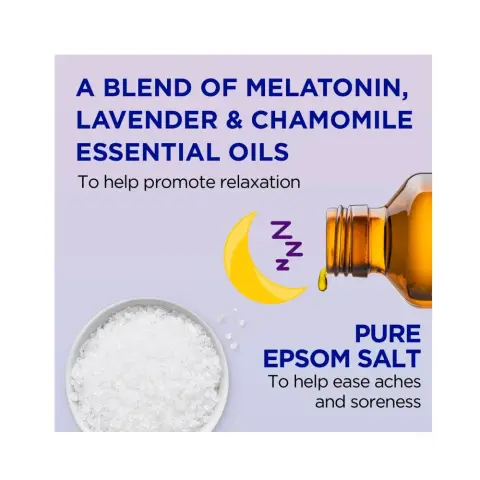 Dr Teals Foaming Bath Melatonin Lavender & Chamomile Oil Blend 1000mL thumbnail 2