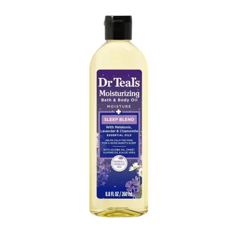 Dr Teals Moisturising Sleep Melatonin Bath & Body Oil  260mL thumbnail 1