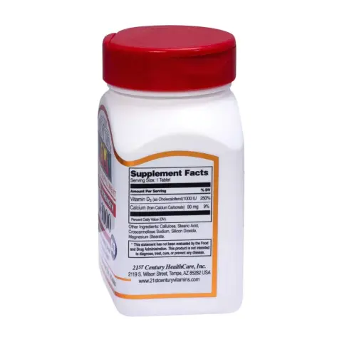 21St Century D3-1000Iu Tablet 110 Tablets thumbnail 2
