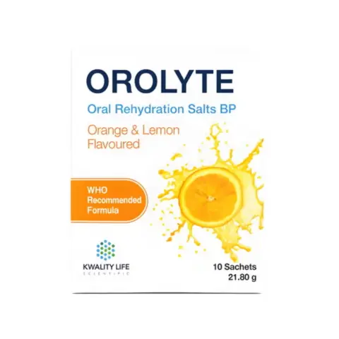 Orolyte ORS Orange & Lemon Sachets 10s thumbnail 1