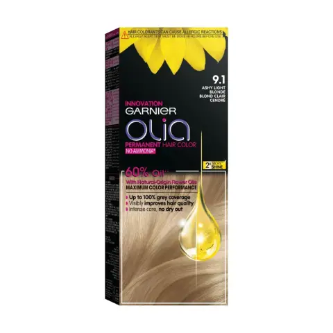 Garnier Olia 9.15 Ayshy Light Blonde Hair Color thumbnail 1