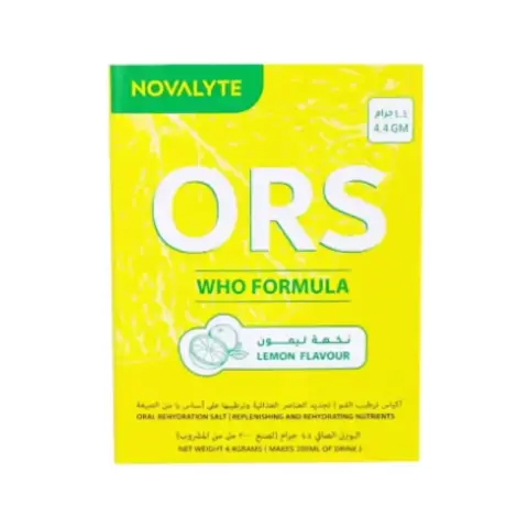 Novalyte ORS Lemon 4.4g 10s thumbnail 1