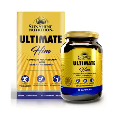 Sunshine Nutrition Ultimate Him Capsules 90S