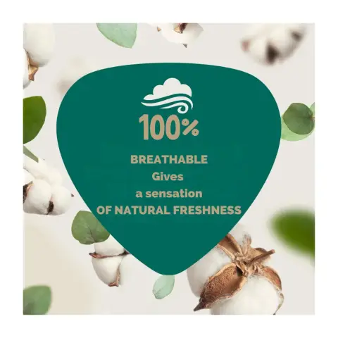 Carefree Organic Cotton Pantyliner Normal 30 PC thumbnail 2