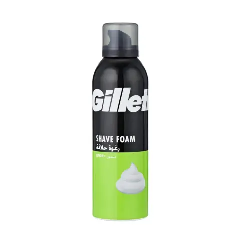 Gillette Shave Foam Lemon 200mL thumbnail 1