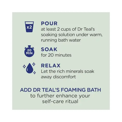 Dr Teals Epsom Salt Eucalyptus & Spearmint 450G thumbnail 3
