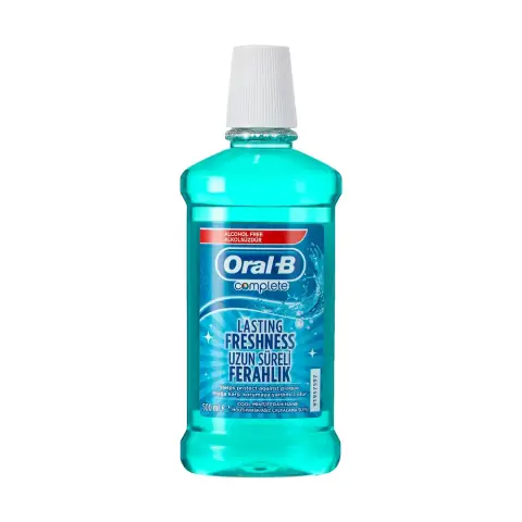 Oral B Complete Cool Mint Mouth Wash 500ML thumbnail 1