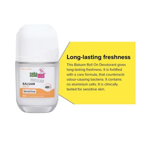 Sebamed Sensitive 48H Roll-On Balsam Deo Sensitive 50Ml thumbnail 3