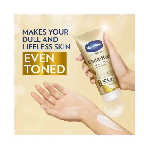 Vaseline Gluta Hya Flawless Glow Lotion 200 Ml thumbnail 2
