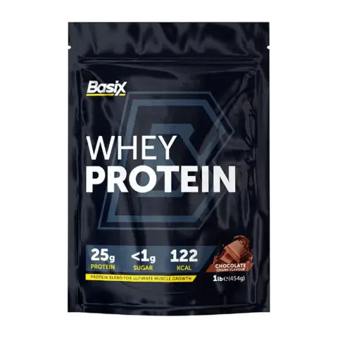 Basix - Muscle Whey Protein - Chocolate Chunk - 1 Lb thumbnail 1