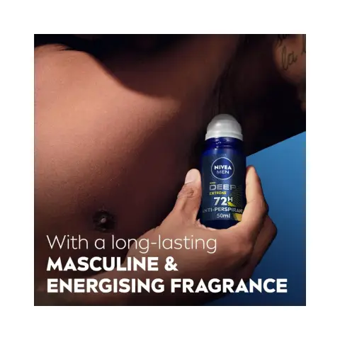 Nivea Nv237 Men Deo Roll On Deep Extreme 50mL thumbnail 3