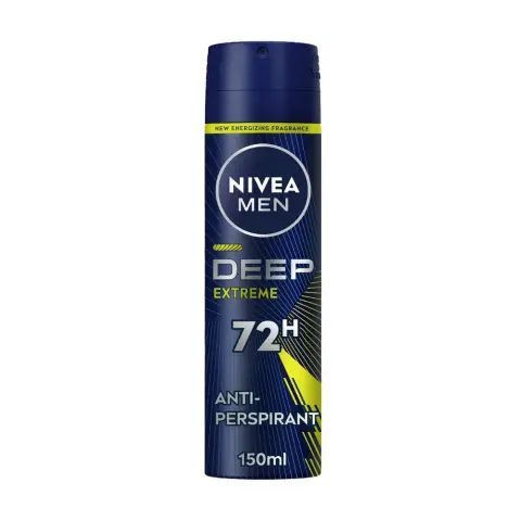 Nivea Nv238 Deodorant Spray Deep Extreme 150mL thumbnail 1