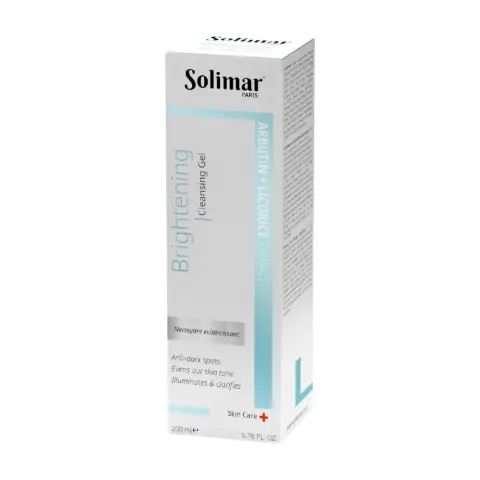 Solimar Paris Brightening Arbutin Licorice Cleansing Gel 200Ml thumbnail 1