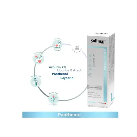 Solimar Paris Brightening Arbutin Licorice Cleansing Gel 200Ml thumbnail 3