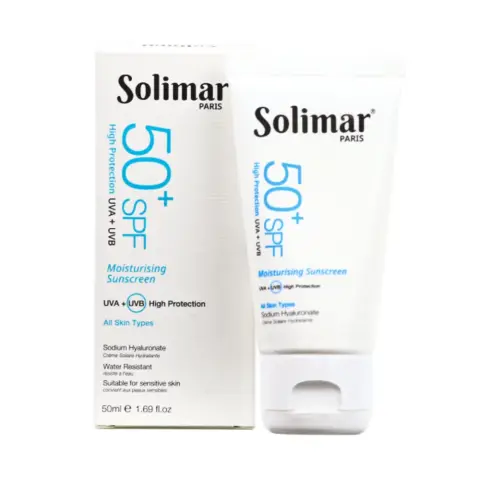 Solimar Paris Moisturising Sunscreen Spf 50+ Cream 50Ml thumbnail 1