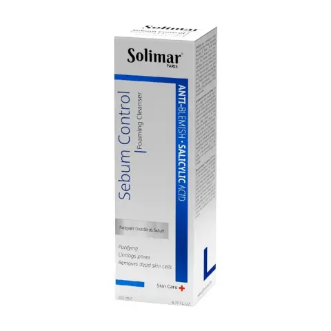 Solimar Paris Sebum Control Foam Cleanser 200Ml thumbnail 1