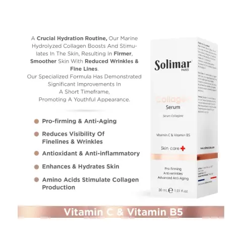 Solimar Paris Collagen Serum 30Ml thumbnail 2