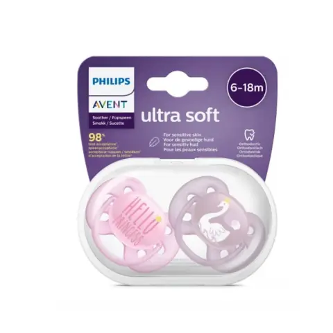 Philips Avent Ultra Air Pacifier 6-18M Girl thumbnail 1