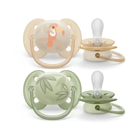Philips Avent Ultra Soft Pacifier 0-6M Boy thumbnail 2