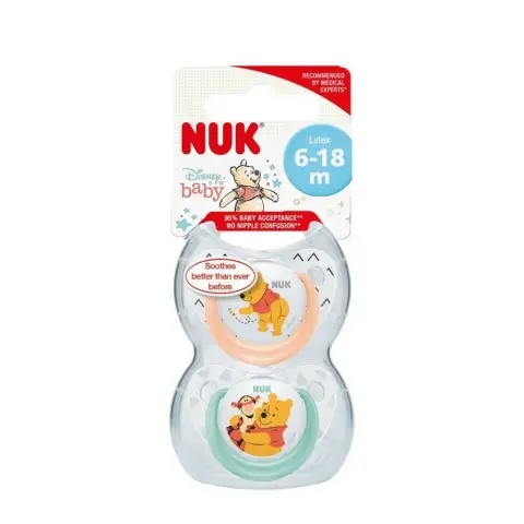 Nuk SNK777 Silicon Sootheer Disney Baby 6-18 Month thumbnail 1