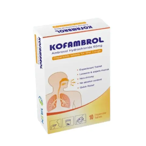 Kofambrol 60mg 10 Tablets thumbnail 1