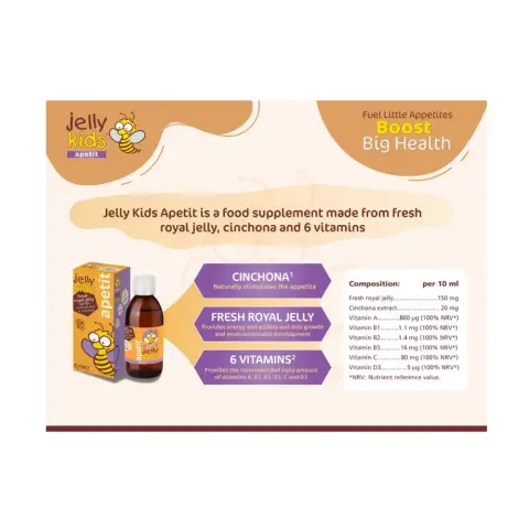 Jelly Kids Appetite Syrup 250Ml thumbnail 2