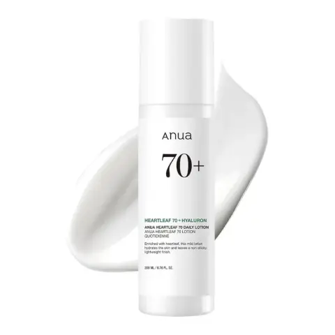 Anua 70+ Heartleaf 70 +Hyaluron Lotion 200mL thumbnail 1