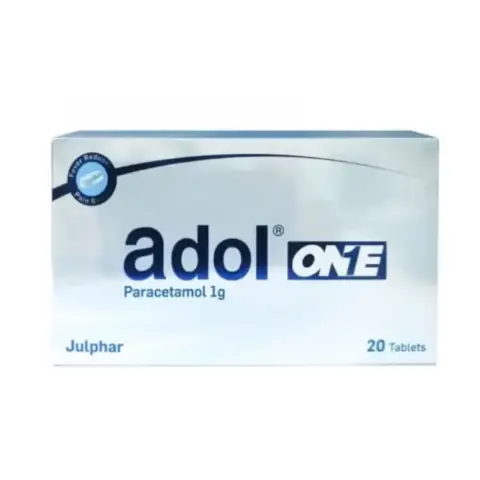 Adol One 1g 20 Tablets thumbnail 1