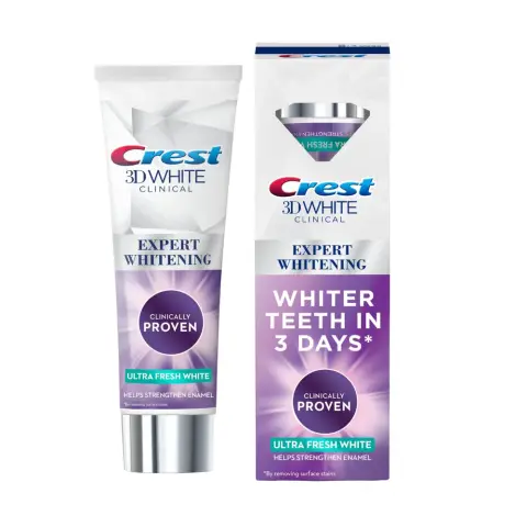 Crest 30378 3D Whitening Ultra Fresh White Toothpaste 75ML thumbnail 1