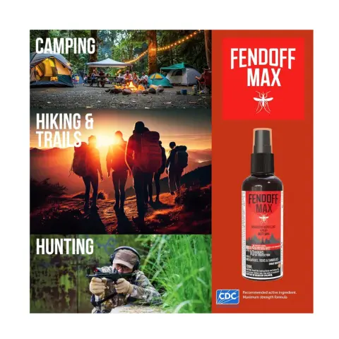 Fendoff Max Deet 50% Mosquito Repellent Spray 100Ml thumbnail 2