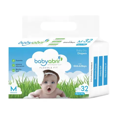 Abrir Baby Diapers M 32S - Clearance Sale thumbnail 1