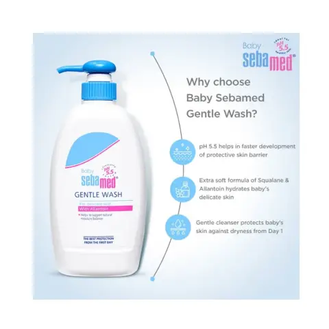 Sebamed Baby Wash Extra Soft 400mL thumbnail 2