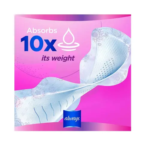 Always Ultra Diamond Large Sanitary Pads 13s thumbnail 2