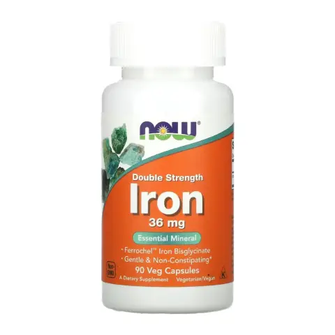 Now Iron 36mg Capsules 90s