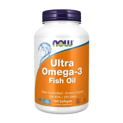 Now Ultra Omega-3 Cardiovascular & Brain Support Softgels 1000mg 180s thumbnail 1