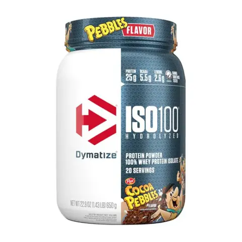 Dymatize Iso 100 Cocoa Pebbles Whey Protein Powder 1.43Lb thumbnail 1