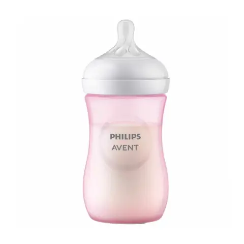 Philips Avent Natural 3.0 Bottle Pink 260mL thumbnail 2