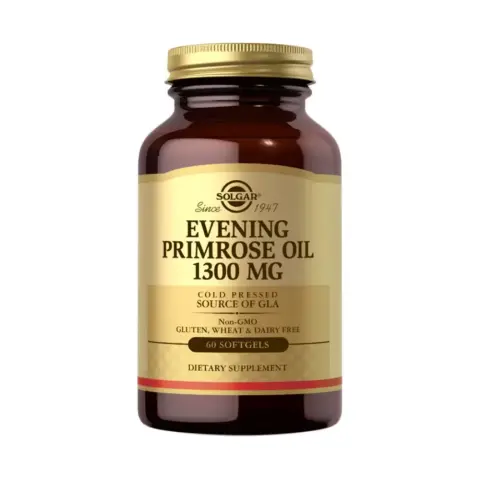 Solgar Evening Primrose Oil 1300mg Softgel Capsules – 60 Capsules thumbnail 1
