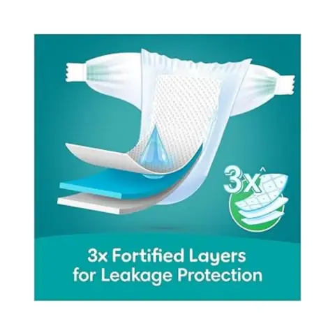 Pampers Rash Protection, Size 3, 6-10 kg, Mega Pack, 68 Diapers thumbnail 3
