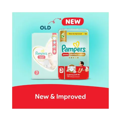Pampers Ultimate Comfort Pants Size 3 56 Diapers thumbnail 2