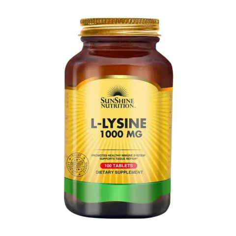 Sunshine Nutrition L-Lysine 1000Mg Tablets 100S