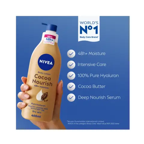 Nivea Body Lotion Cocoa Butter 400Ml thumbnail 2